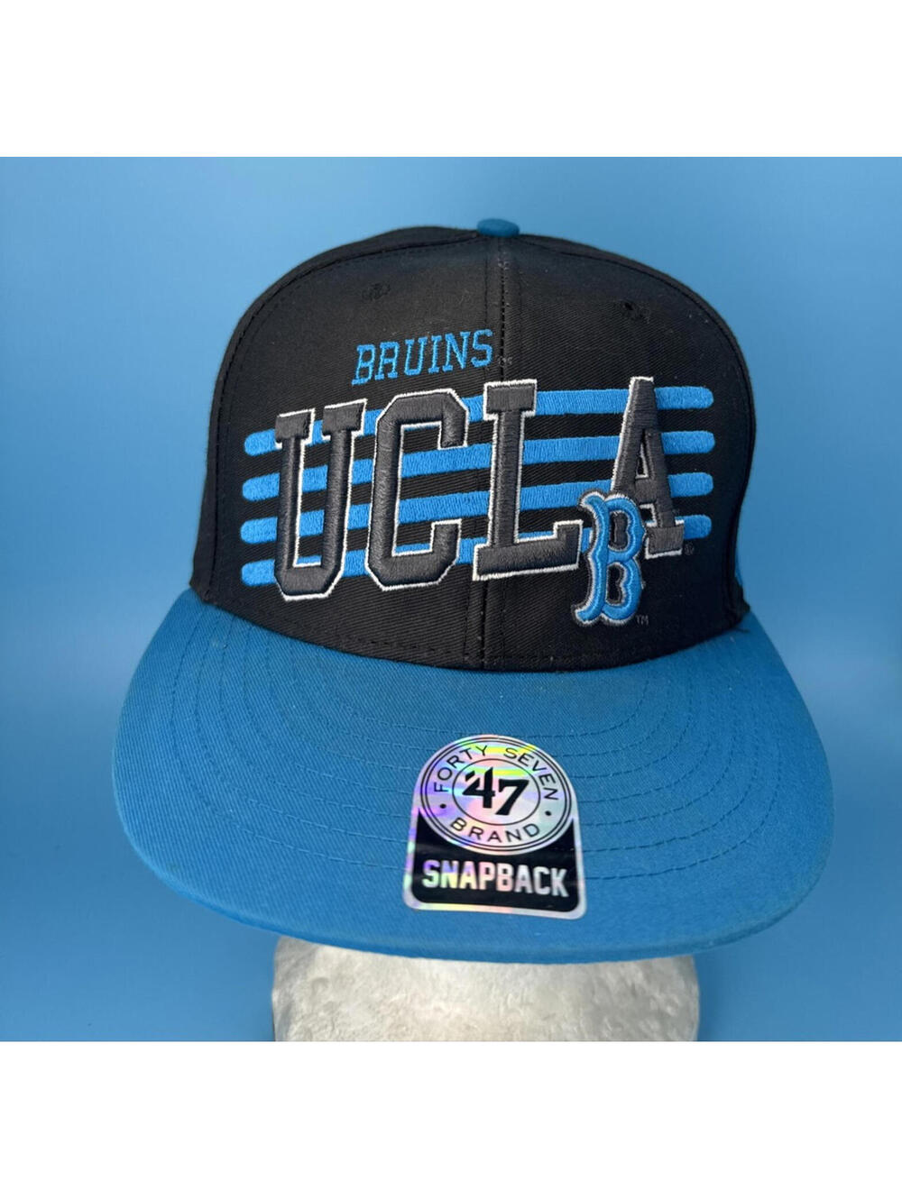 UCLA Bruins Snapback Hat 47 Brand Adjustable Gray Blue